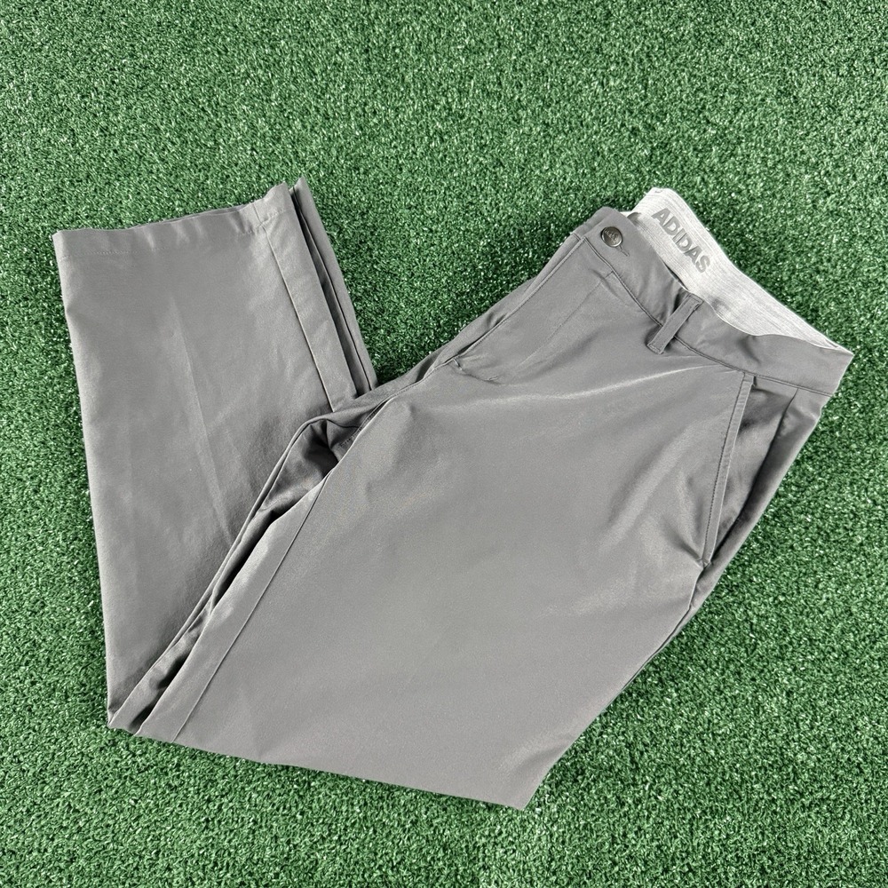Adidas Golf Pants Mens Size Size 36x30 Performance Gray